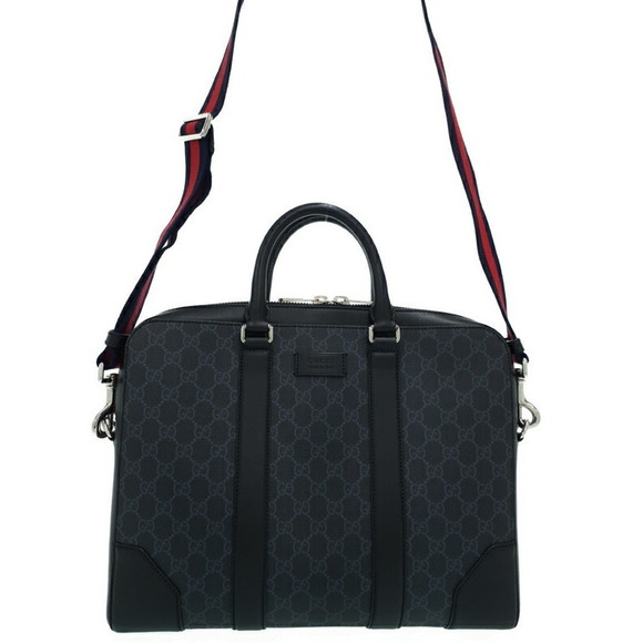 Gucci GG Supreme Canvas Briefcase Business Bag - Picture 1 of 9